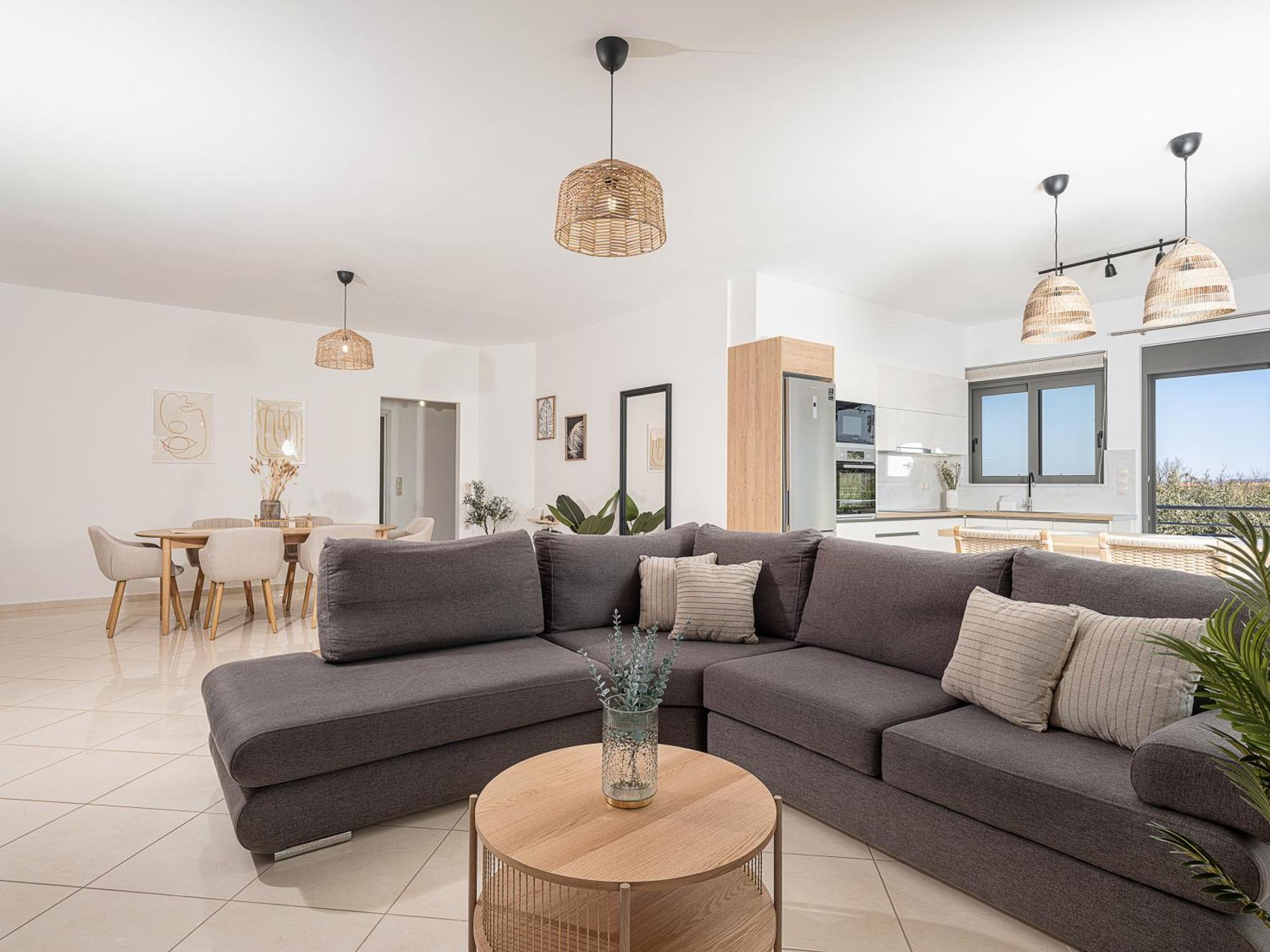 Sol Luxury Apartment - Close To The Beach With A Private Mini Pool Hriszí Aktí Haniá Kültér fotó